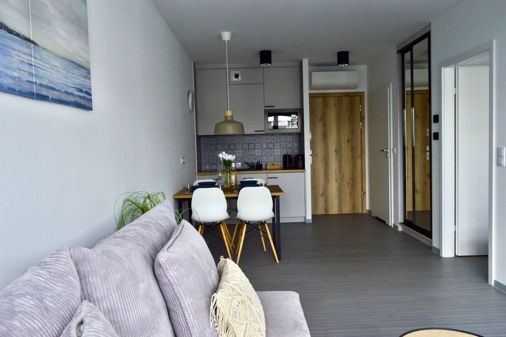 Beskid Apartament - widok na miasto